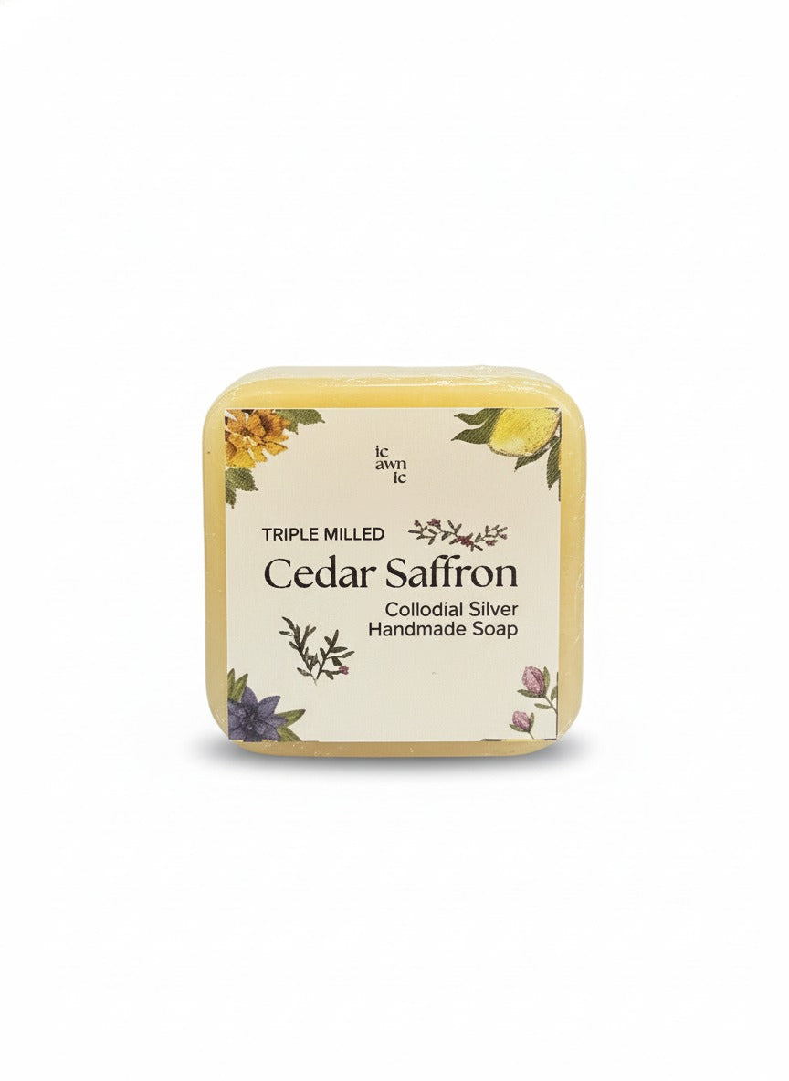 Cedar Saffron Soap