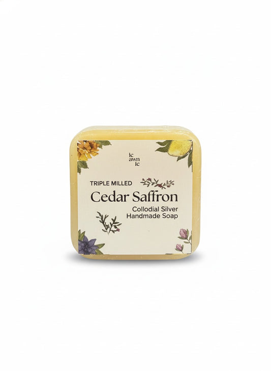 Cedar Saffron Soap