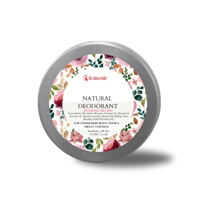 Blushing Orchid Natural Deodorant Cream 35gms