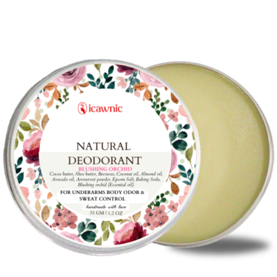 Blushing Orchid Natural Deodorant Cream 35gms