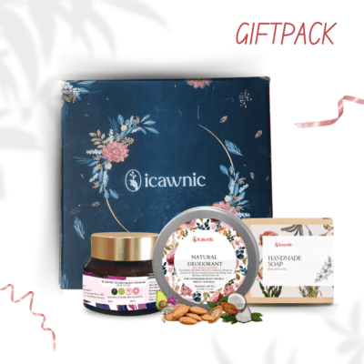 Festive Giftbox -Deodorant, Kumkumadi Cream & Handmade Soap