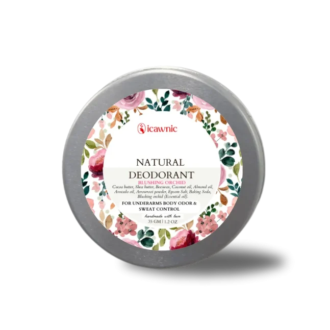 Blushing Orchid Natural Deodorant Cream 35gms - Image 2