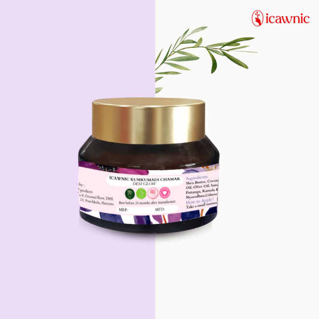Kumkumadi Chamak - Desi Glow & Anti Wrinkle Cream - 30 Gms - Image 2