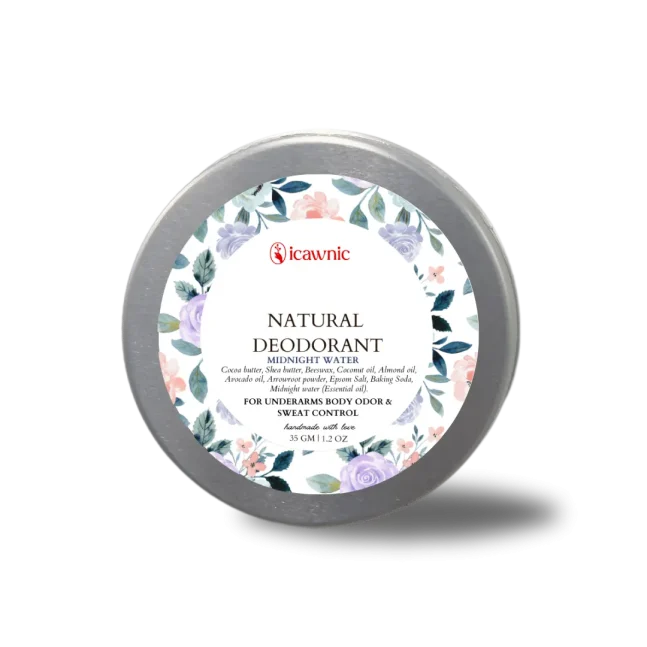 Mid Night Water Natural Deodorant For Underarms 35gms - Image 2
