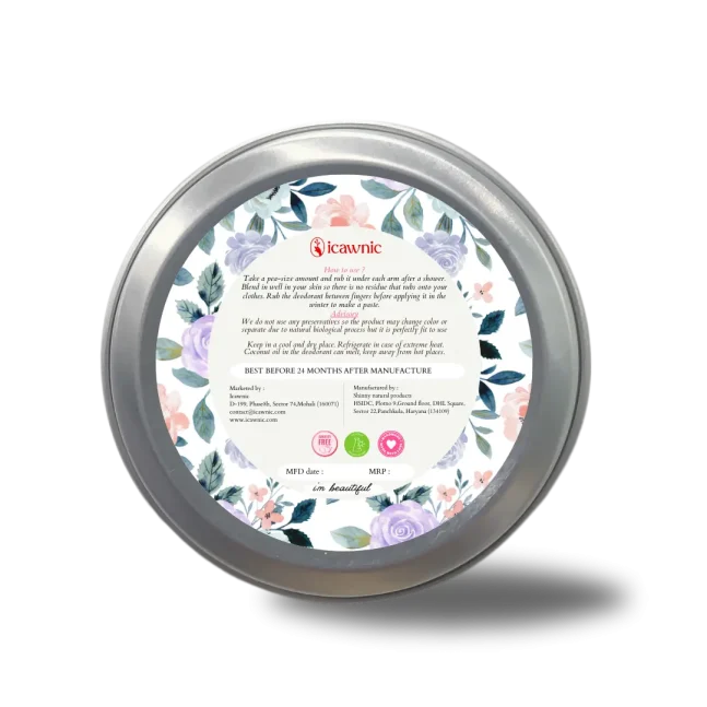 Mid Night Water Natural Deodorant For Underarms 35gms - Image 3